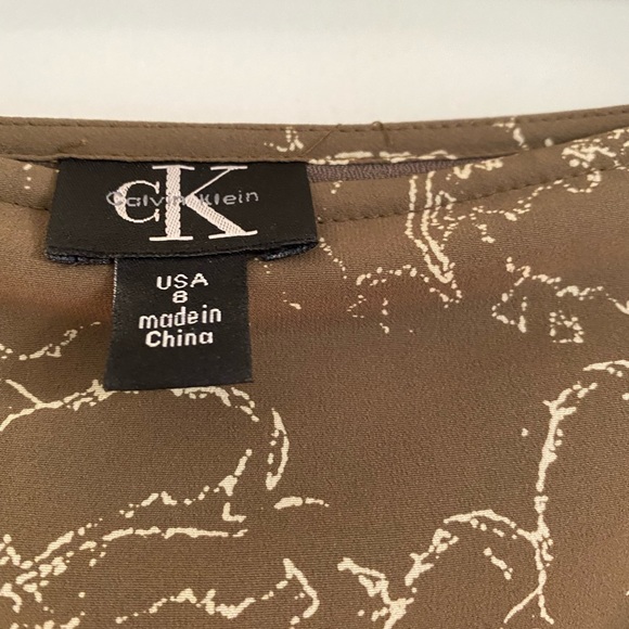 Calvin Klein Ruched Pencil Skirt . Size 8 - Picture 5 of 9